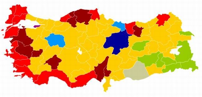 Yerel seçim sonuçları – 2009